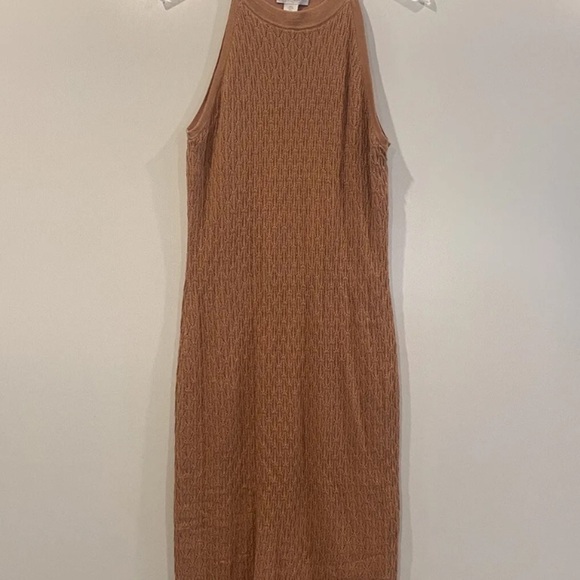 House of Harlow 1960 Crochet Knit Midi Dress Womens Size Large (4) - Picture 2 of 7